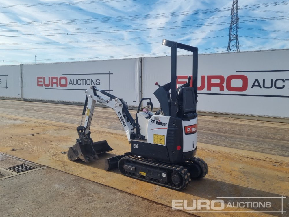 2018 Bobcat E10 - Mini escavadeira: foto 3 2018 Bobcat E10 - Mini escavadeira: foto 3