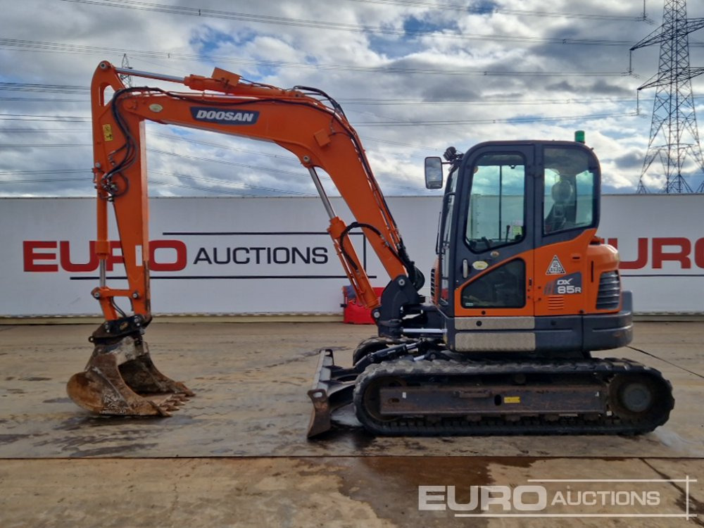 2018 Doosan DX85-3 - Mini escavadeira: foto 2 2018 Doosan DX85-3 - Mini escavadeira: foto 2