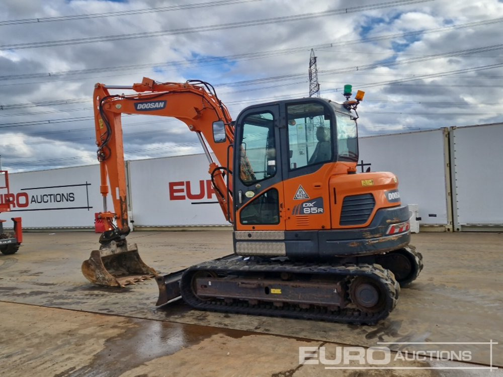 2018 Doosan DX85-3 - Mini escavadeira: foto 3 2018 Doosan DX85-3 - Mini escavadeira: foto 3
