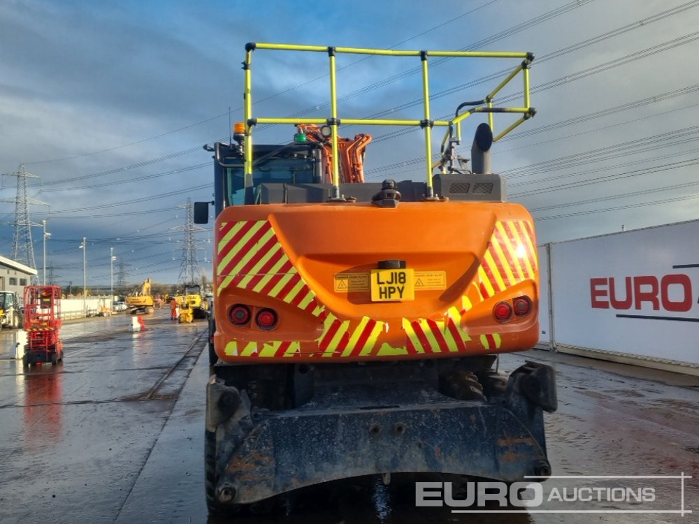 2018 Hitachi ZX170W-6 - Escavadeira de rodas: foto 4 2018 Hitachi ZX170W-6 - Escavadeira de rodas: foto 4