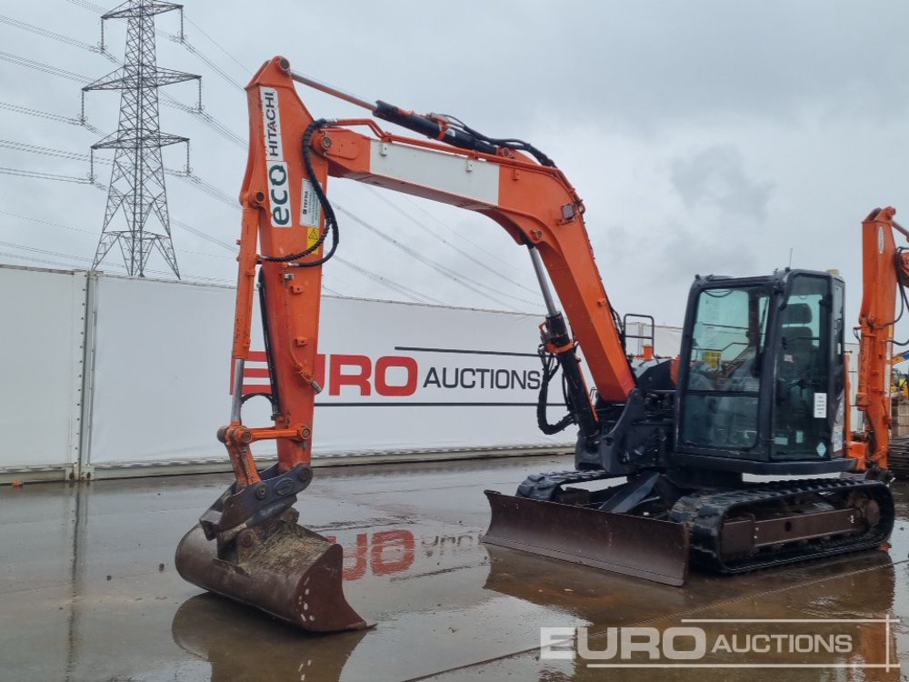 2018 Hitachi ZX85USB-5A - Mini escavadeira: foto 1 2018 Hitachi ZX85USB-5A - Mini escavadeira: foto 1