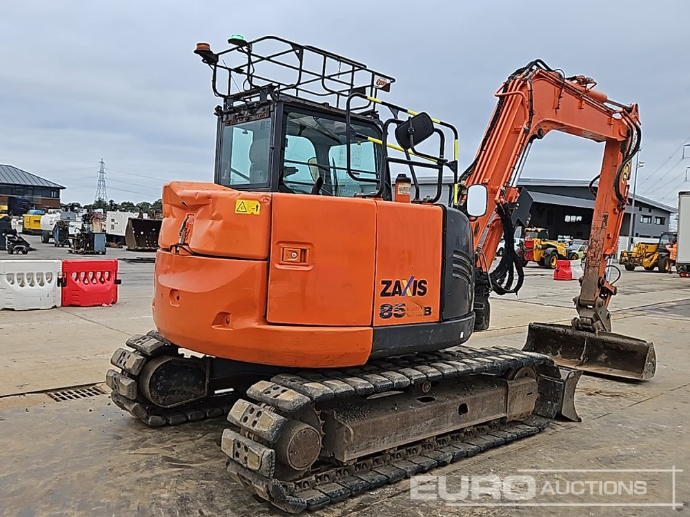 2018 Hitachi ZX85USB-5A - Mini escavadeira: foto 5 2018 Hitachi ZX85USB-5A - Mini escavadeira: foto 5