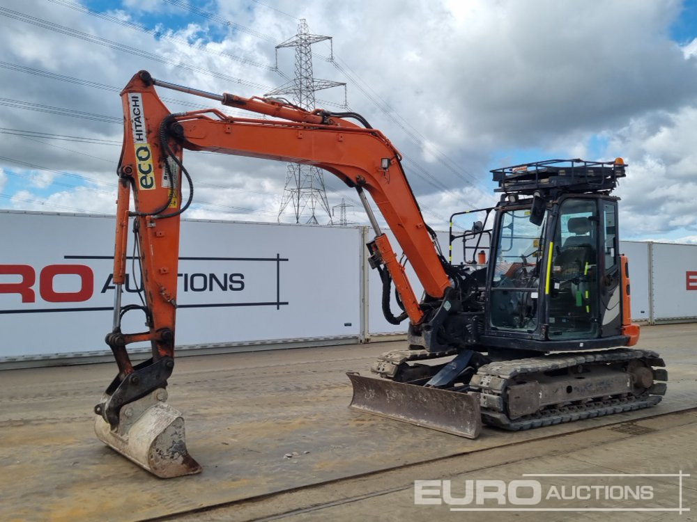 2018 Hitachi ZX85USB-5A - Mini escavadeira: foto 1 2018 Hitachi ZX85USB-5A - Mini escavadeira: foto 1