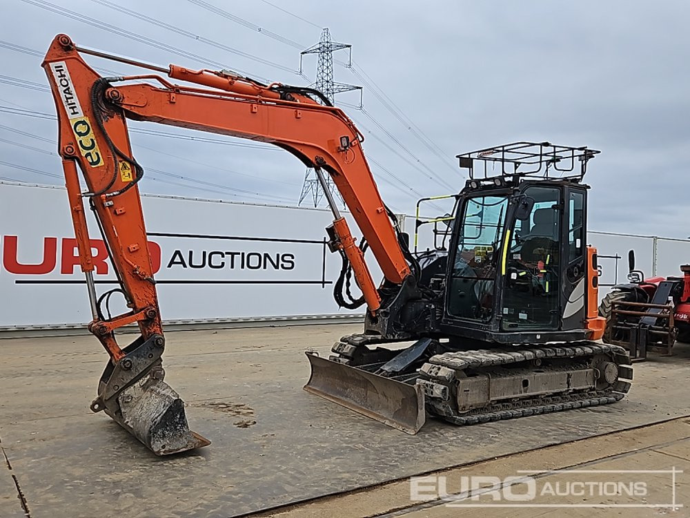 2018 Hitachi ZX85USB-5A - Mini escavadeira: foto 1 2018 Hitachi ZX85USB-5A - Mini escavadeira: foto 1