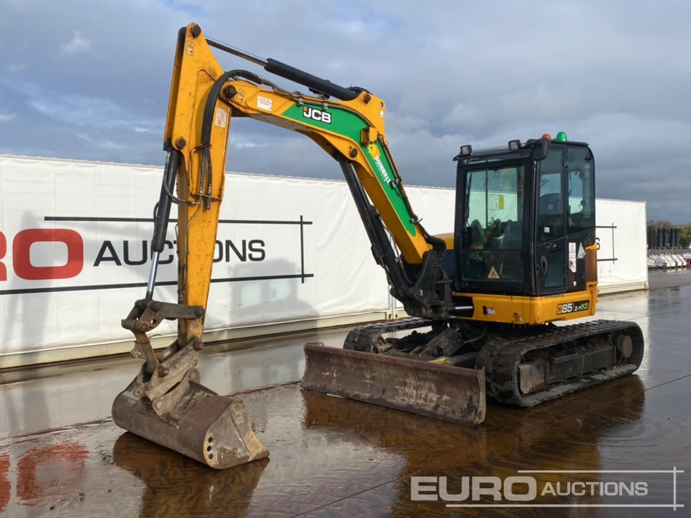2018 JCB 85Z-1 ECO - Mini escavadeira: foto 1 2018 JCB 85Z-1 ECO - Mini escavadeira: foto 1