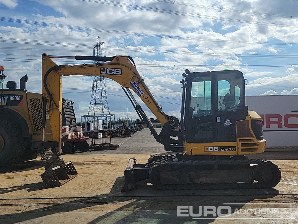 2018 JCB 86C-1 - Mini escavadeira: foto 2 2018 JCB 86C-1 - Mini escavadeira: foto 2