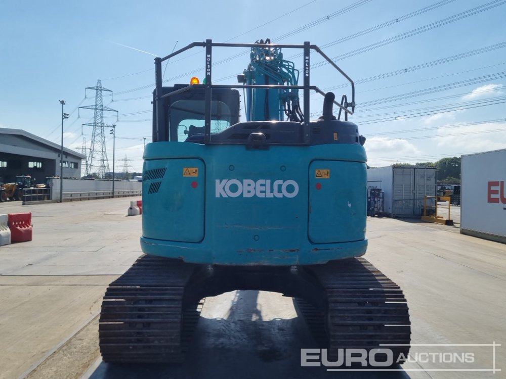 2018 Kobelco SK140SRLC-5 - Escavadora de rastos: foto 4 2018 Kobelco SK140SRLC-5 - Escavadora de rastos: foto 4