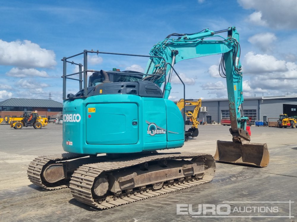 2018 Kobelco SK140SRLC-5 - Escavadora de rastos: foto 5 2018 Kobelco SK140SRLC-5 - Escavadora de rastos: foto 5
