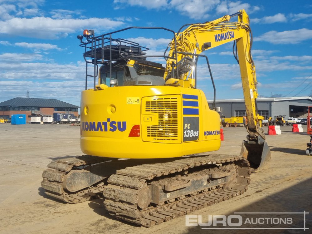2018 Komatsu PC138US-11 - Escavadora de rastos: foto 5 2018 Komatsu PC138US-11 - Escavadora de rastos: foto 5