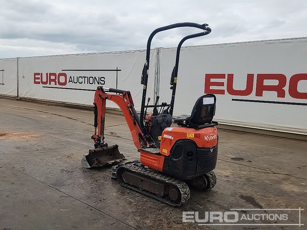 2018 Kubota K008-3 - Mini escavadeira: foto 3 2018 Kubota K008-3 - Mini escavadeira: foto 3