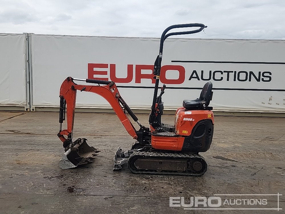 2018 Kubota K008-3 - Mini escavadeira: foto 2 2018 Kubota K008-3 - Mini escavadeira: foto 2