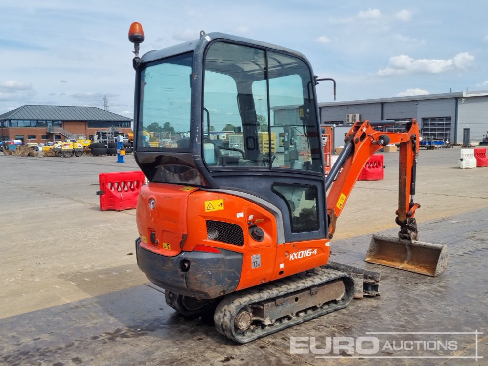 2018 Kubota KX016-4 - Mini escavadeira: foto 5 2018 Kubota KX016-4 - Mini escavadeira: foto 5