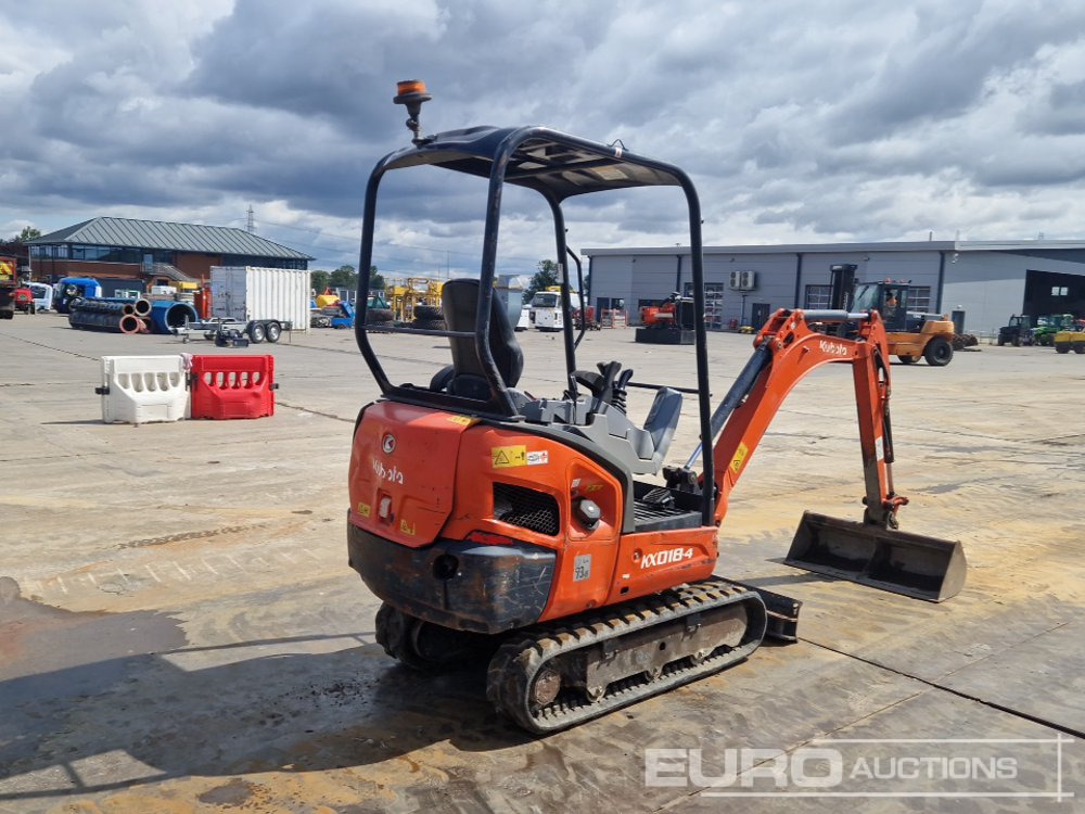 2018 Kubota KX018-4 - Mini escavadeira: foto 5 2018 Kubota KX018-4 - Mini escavadeira: foto 5