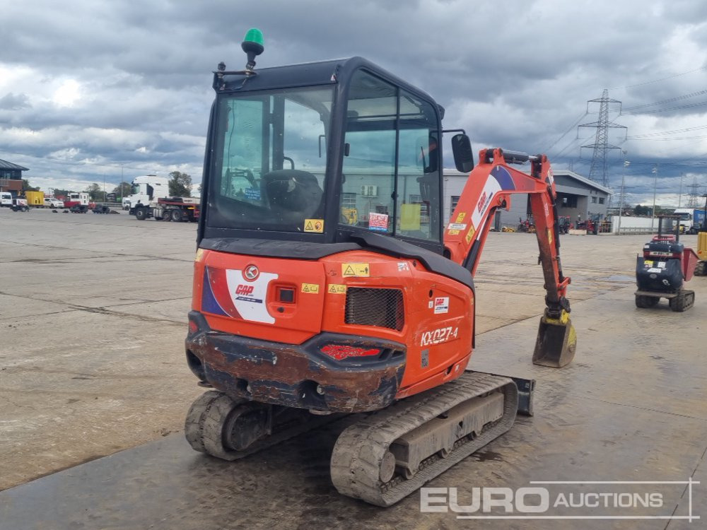 2018 Kubota KX027-4 - Mini escavadeira: foto 5 2018 Kubota KX027-4 - Mini escavadeira: foto 5