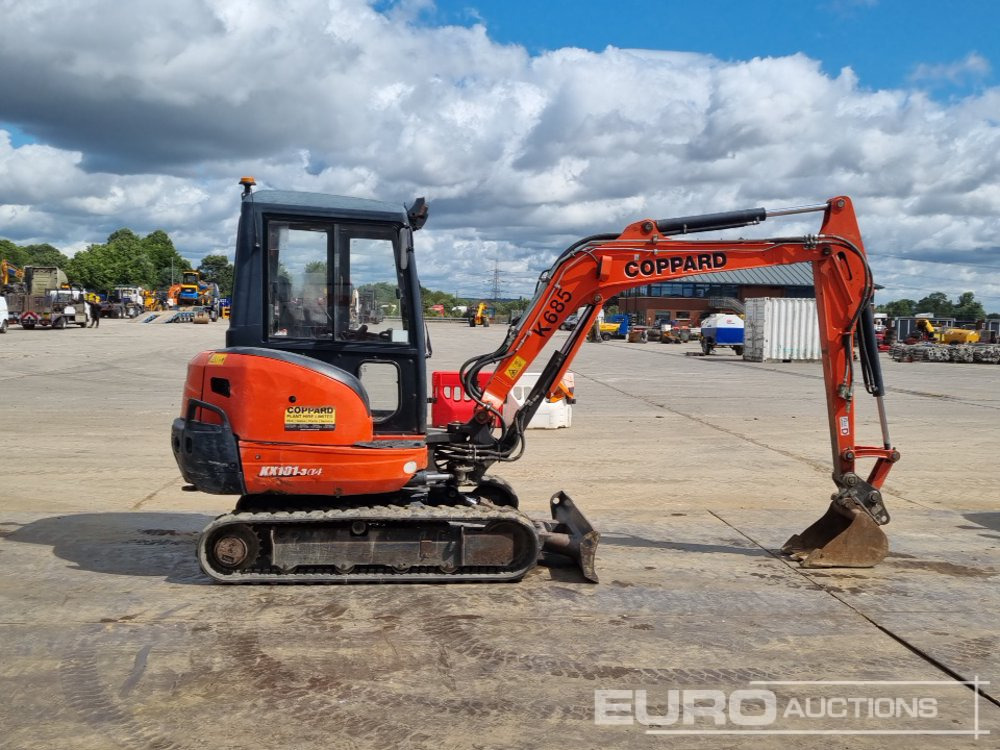 Mini escavadeira 2018 Kubota KX101-3A 4HI: foto 6
