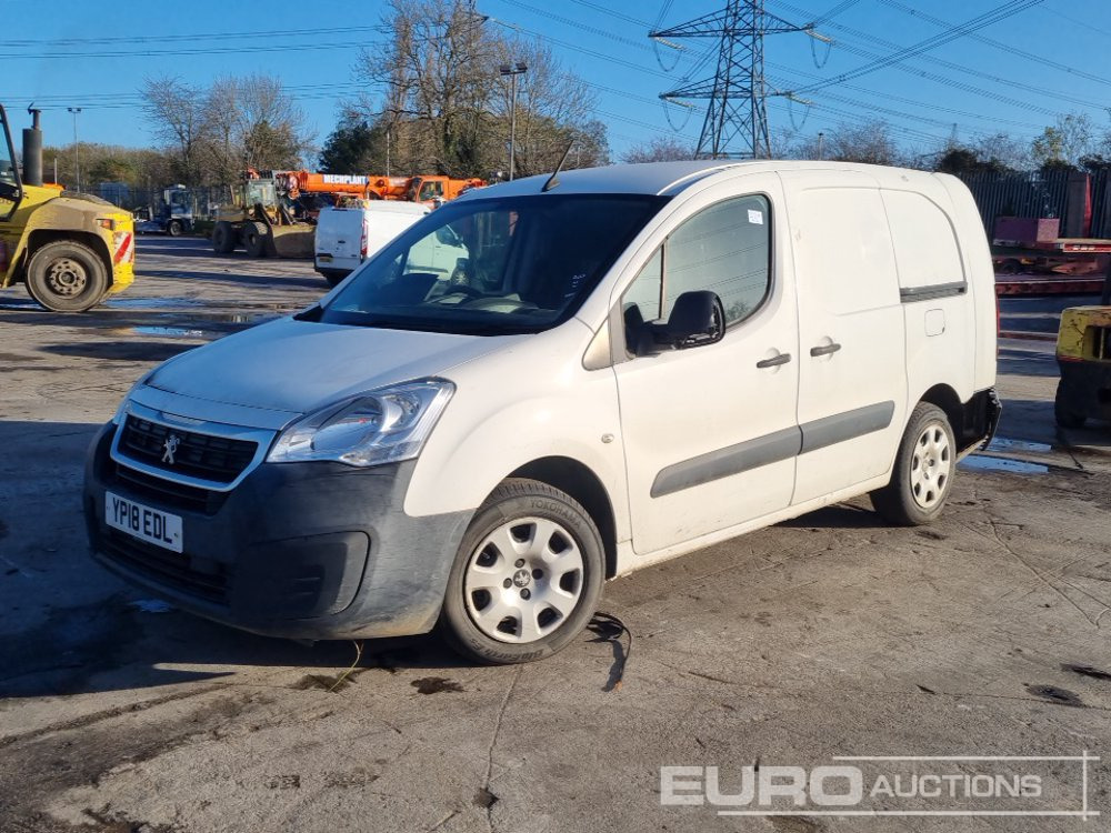 2018 Peugeot Partner - Furgão compacto: foto 1 2018 Peugeot Partner - Furgão compacto: foto 1