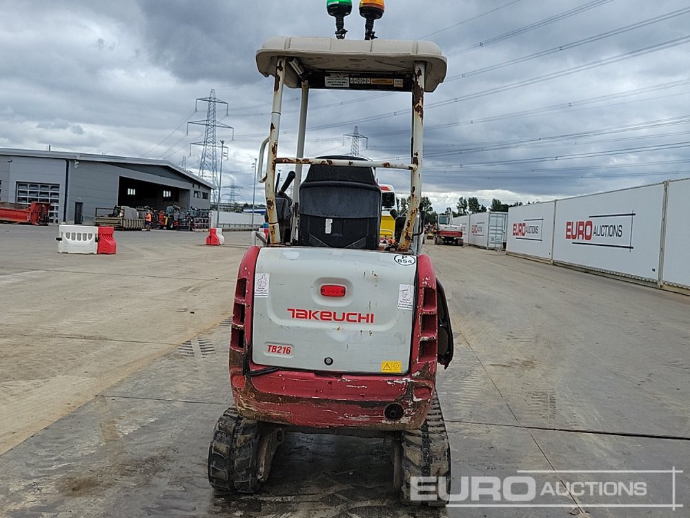 2018 Takeuchi TB216 - Mini escavadeira: foto 4 2018 Takeuchi TB216 - Mini escavadeira: foto 4