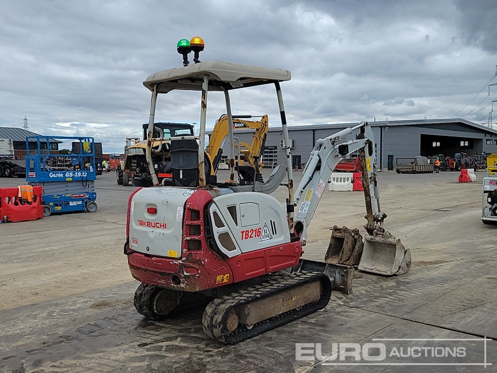 2018 Takeuchi TB216 - Mini escavadeira: foto 5 2018 Takeuchi TB216 - Mini escavadeira: foto 5