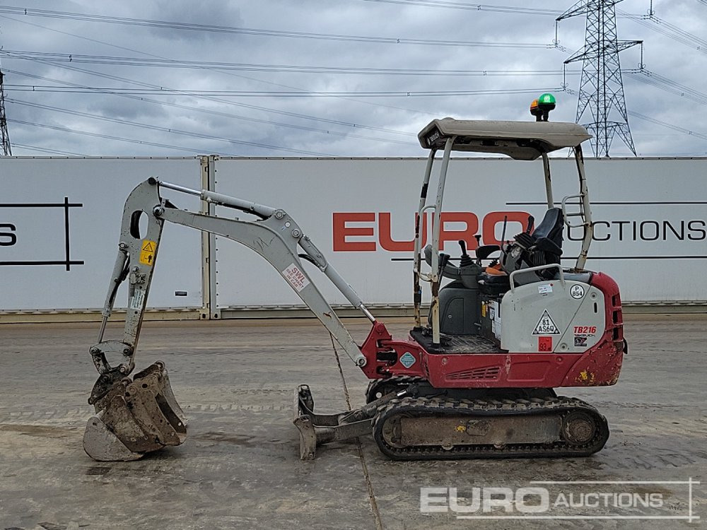 2018 Takeuchi TB216 - Mini escavadeira: foto 2 2018 Takeuchi TB216 - Mini escavadeira: foto 2