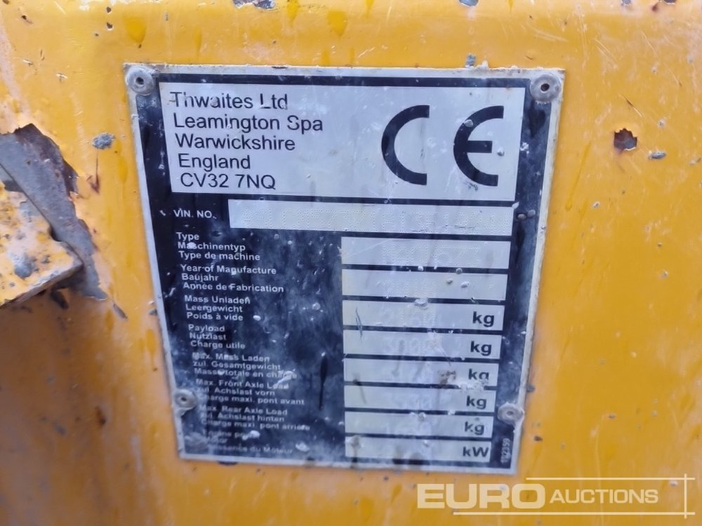 Tombador 2018 Thwaites 3 Ton: foto 33