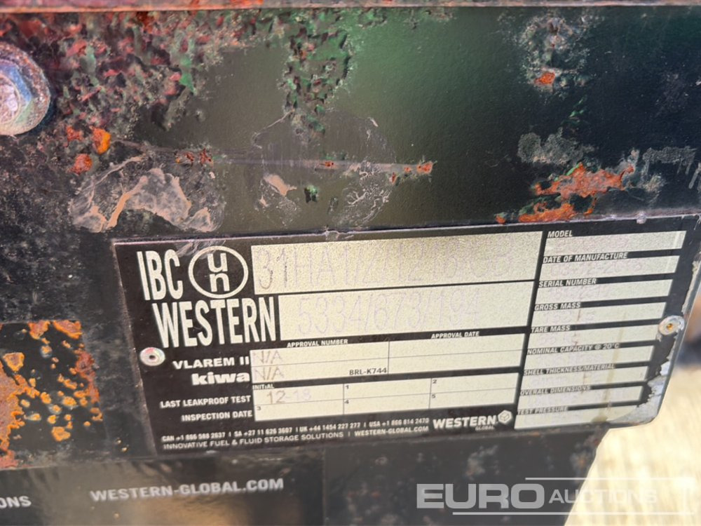 Depósito de armazenamento 2018 Western 105 Litre: foto 12