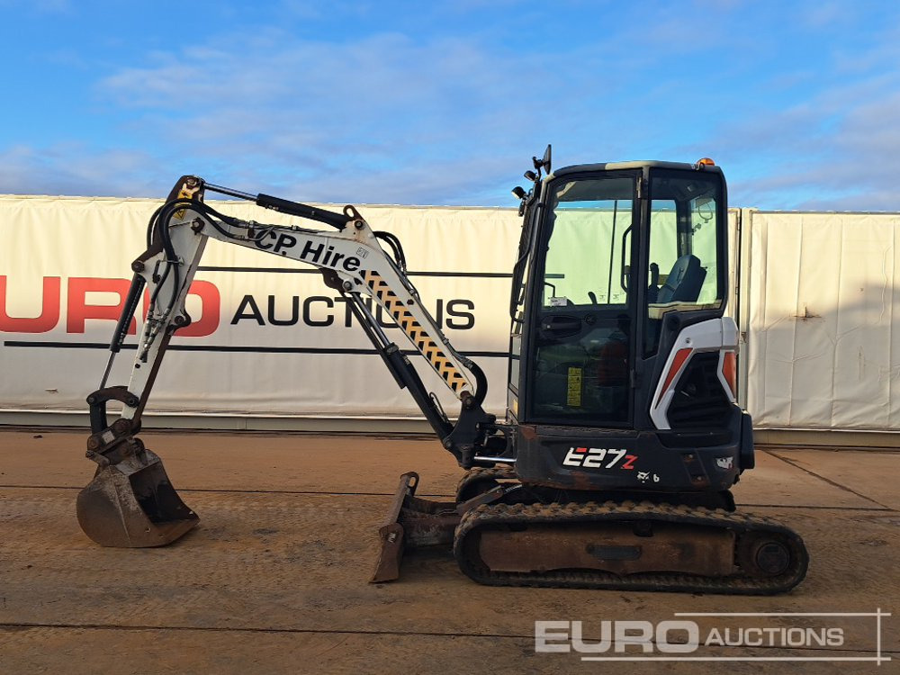 2019 Bobcat E27Z - Mini escavadeira: foto 2 2019 Bobcat E27Z - Mini escavadeira: foto 2