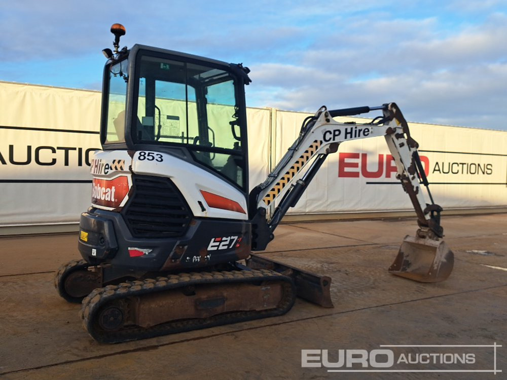 2019 Bobcat E27Z - Mini escavadeira: foto 5 2019 Bobcat E27Z - Mini escavadeira: foto 5