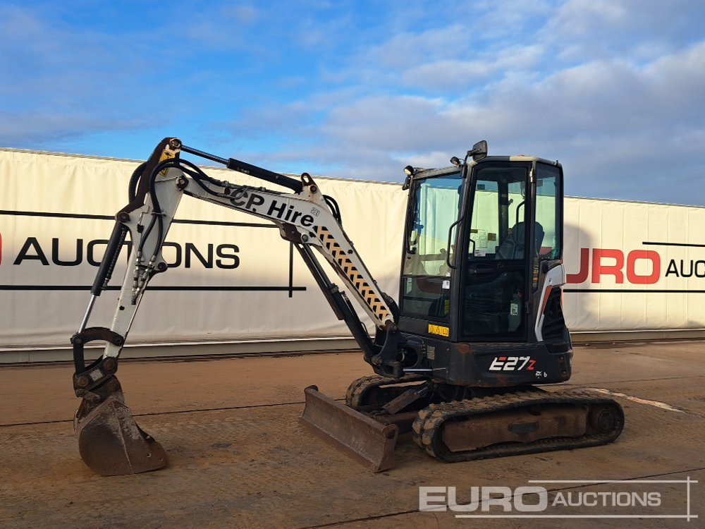 2019 Bobcat E27Z - Mini escavadeira: foto 1 2019 Bobcat E27Z - Mini escavadeira: foto 1
