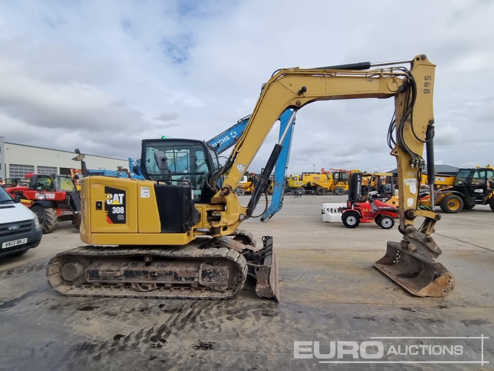 Mini escavadeira 2019 CAT 308CR: foto 6