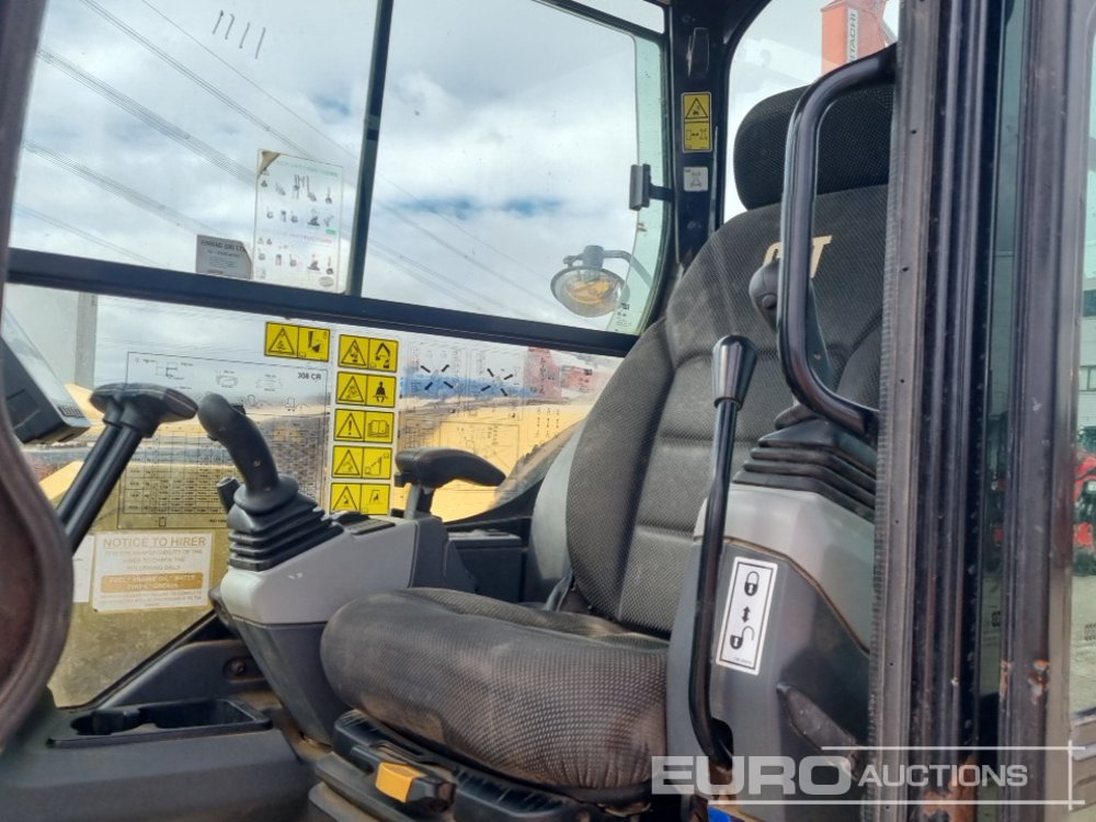 Mini escavadeira 2019 CAT 308CR: foto 39