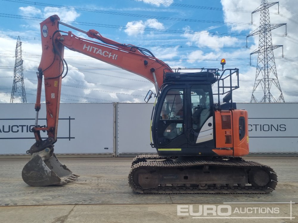 2019 Hitachi ZX135US-6 - Escavadora de rastos: foto 2 2019 Hitachi ZX135US-6 - Escavadora de rastos: foto 2
