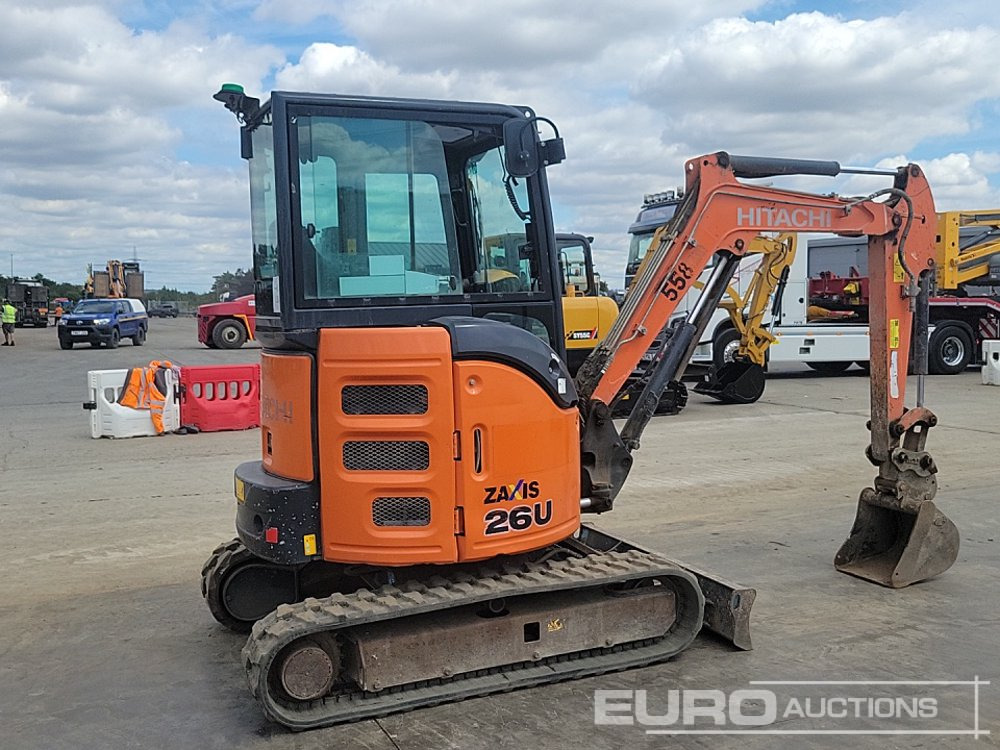 2019 Hitachi ZX26U-5A - Mini escavadeira: foto 5 2019 Hitachi ZX26U-5A - Mini escavadeira: foto 5