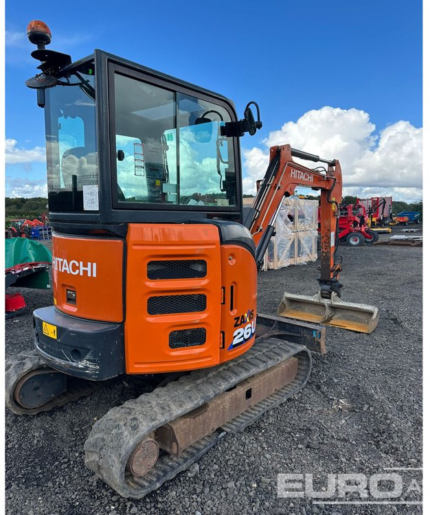 2019 Hitachi ZX26U-6 CR - Mini escavadeira: foto 3 2019 Hitachi ZX26U-6 CR - Mini escavadeira: foto 3