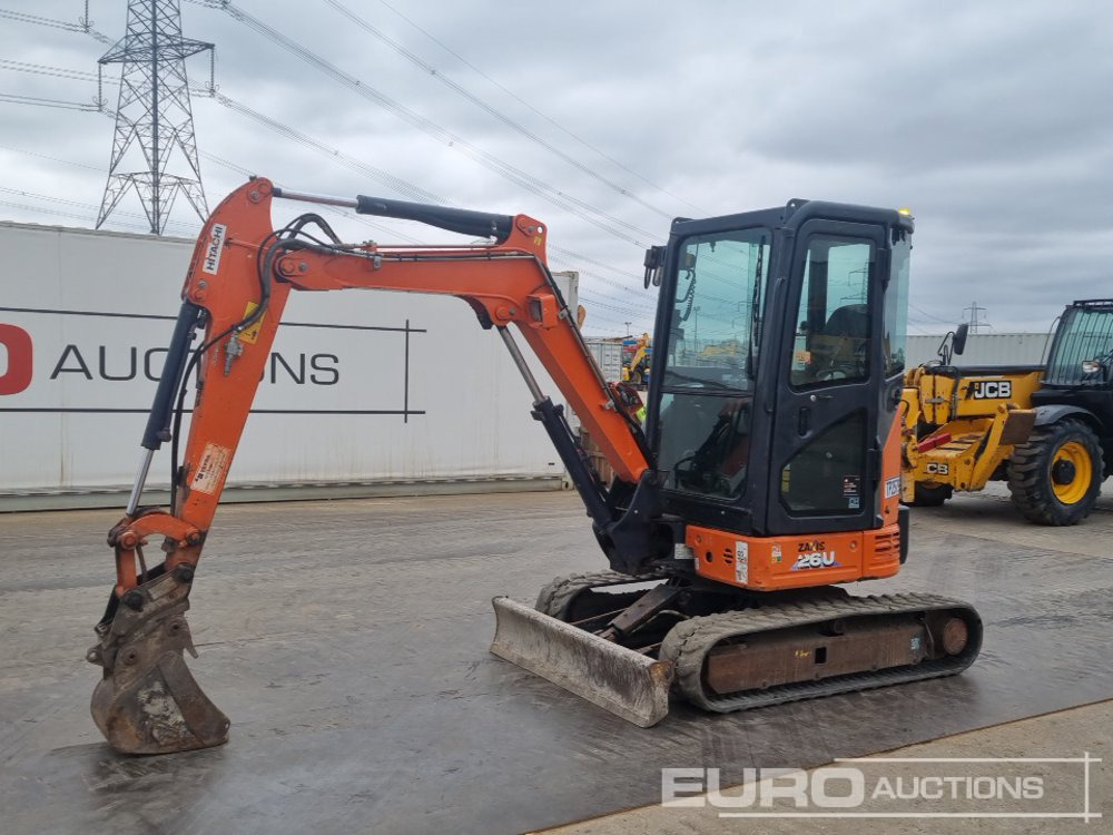 2019 Hitachi ZX26U-6 CR - Mini escavadeira: foto 1 2019 Hitachi ZX26U-6 CR - Mini escavadeira: foto 1