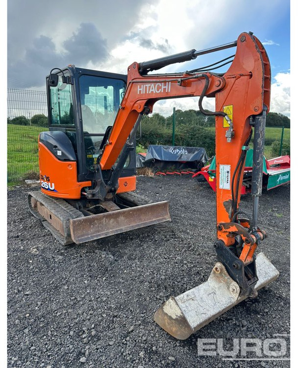 2019 Hitachi ZX26U-6 CR - Mini escavadeira: foto 4 2019 Hitachi ZX26U-6 CR - Mini escavadeira: foto 4
