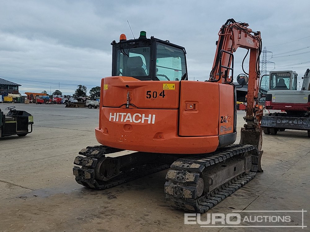 2019 Hitachi ZX85USB-5A - Mini escavadeira: foto 5 2019 Hitachi ZX85USB-5A - Mini escavadeira: foto 5