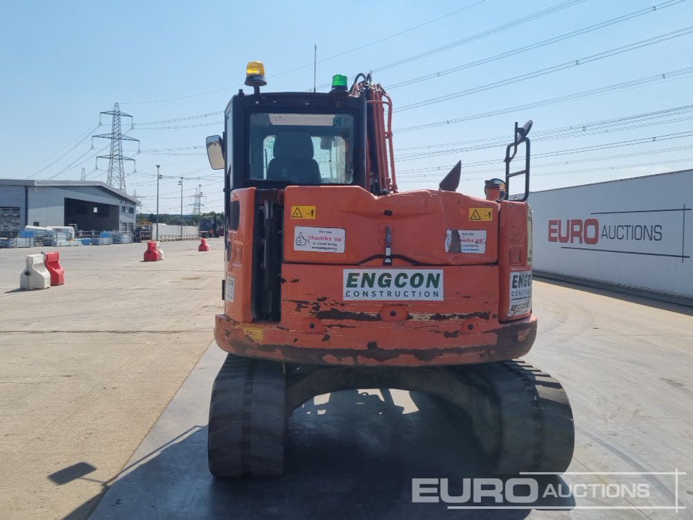 2019 Hitachi ZX85USB-6 - Mini escavadeira: foto 4 2019 Hitachi ZX85USB-6 - Mini escavadeira: foto 4