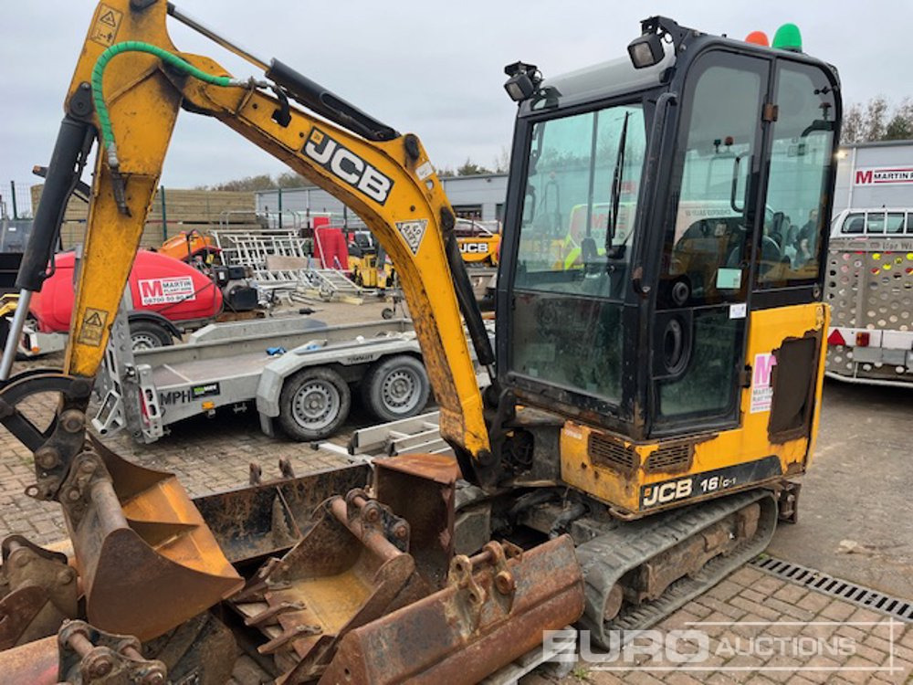 2019 JCB 16C-1 - Mini escavadeira: foto 1 2019 JCB 16C-1 - Mini escavadeira: foto 1