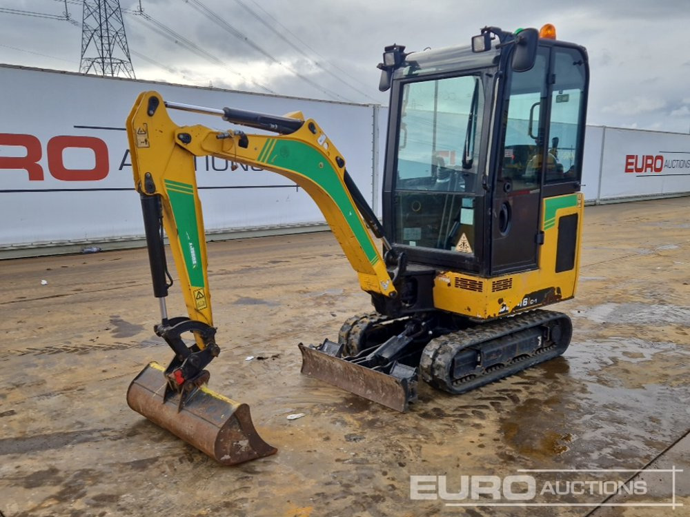 2019 JCB 16C-1 T3 - Mini escavadeira: foto 1 2019 JCB 16C-1 T3 - Mini escavadeira: foto 1