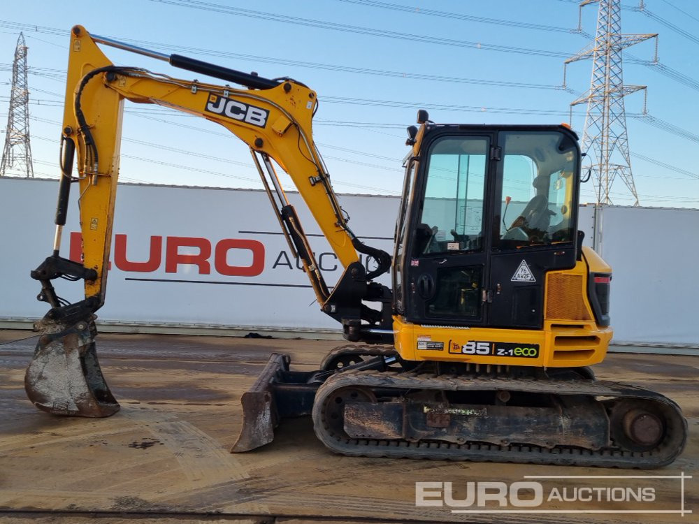 2019 JCB 85Z-1 ECO - Mini escavadeira: foto 2 2019 JCB 85Z-1 ECO - Mini escavadeira: foto 2