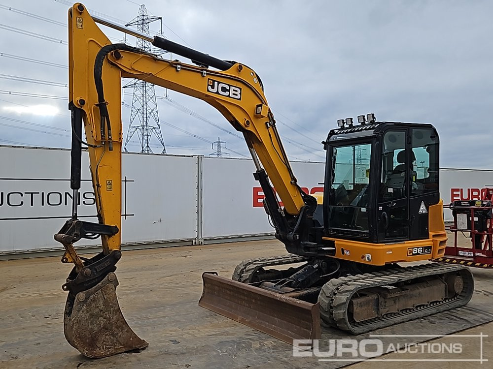 2019 JCB 86C-1 - Mini escavadeira: foto 1 2019 JCB 86C-1 - Mini escavadeira: foto 1
