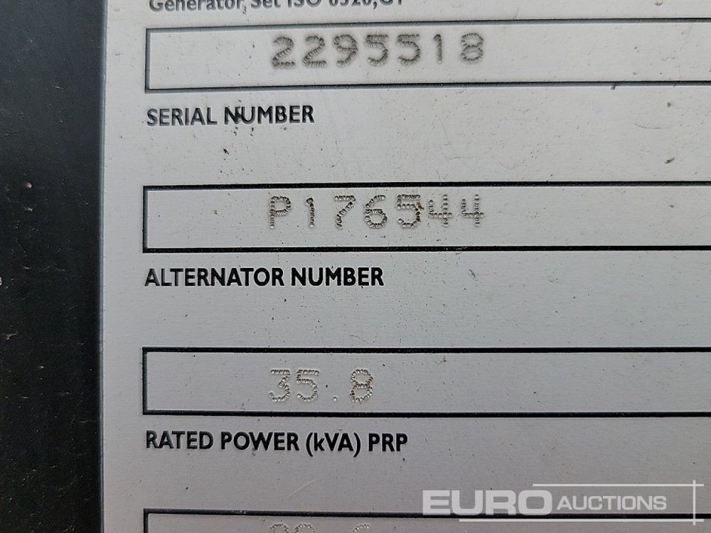 Gerador elétrico 2019 JCB G41QS: foto 29