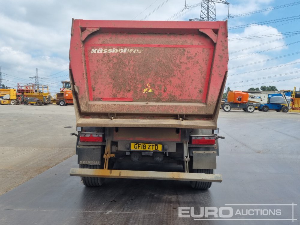 2019 KASBOHRER Tri Axle Tipping Trailer, Easy Sheet, Lift Axle - Semi-reboque basculante: foto 4 2019 KASBOHRER Tri Axle Tipping Trailer, Easy Sheet, Lift Axle - Semi-reboque basculante: foto 4