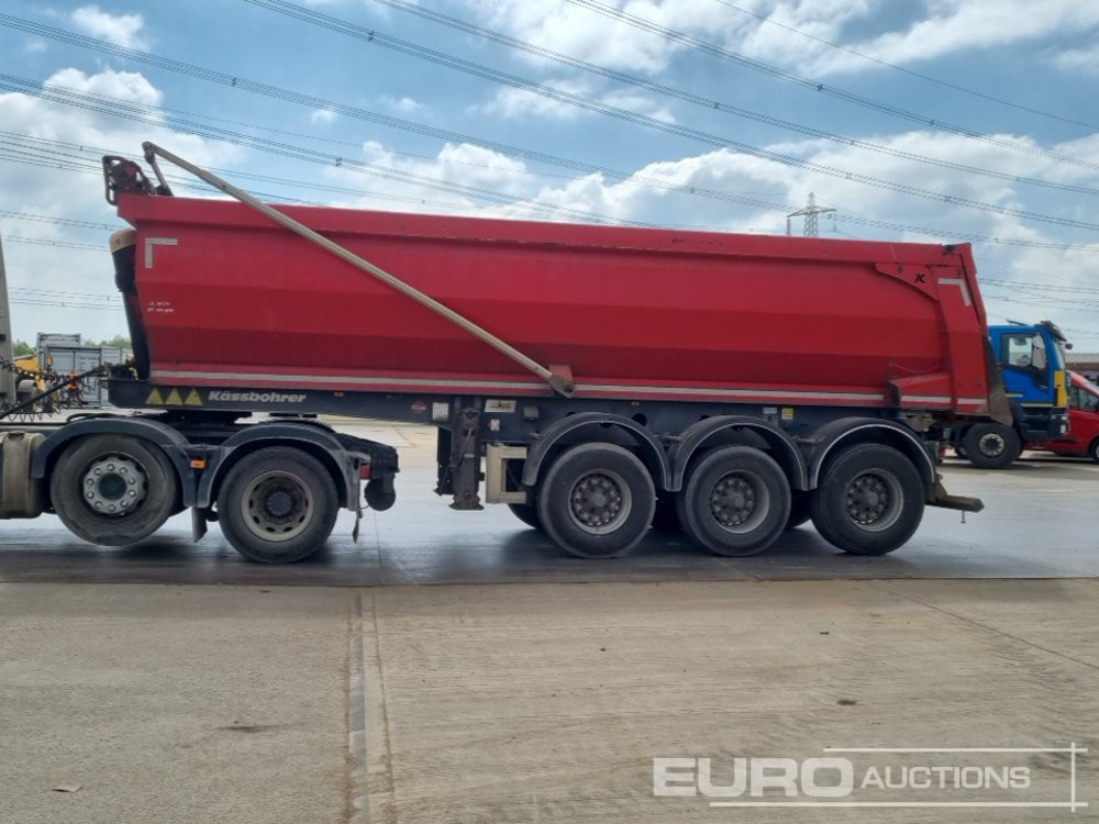 2019 KASBOHRER Tri Axle Tipping Trailer, Easy Sheet, Lift Axle - Semi-reboque basculante: foto 2 2019 KASBOHRER Tri Axle Tipping Trailer, Easy Sheet, Lift Axle - Semi-reboque basculante: foto 2