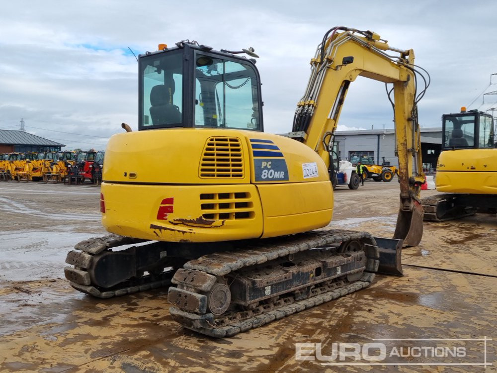 2019 Komatsu PC80MR-5E0 - Mini escavadeira: foto 5 2019 Komatsu PC80MR-5E0 - Mini escavadeira: foto 5