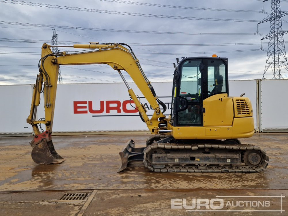 2019 Komatsu PC80MR-5E0 - Mini escavadeira: foto 2 2019 Komatsu PC80MR-5E0 - Mini escavadeira: foto 2