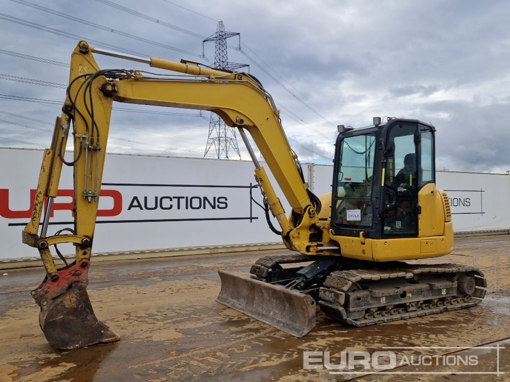 2019 Komatsu PC80MR-5E0 - Mini escavadeira: foto 1 2019 Komatsu PC80MR-5E0 - Mini escavadeira: foto 1