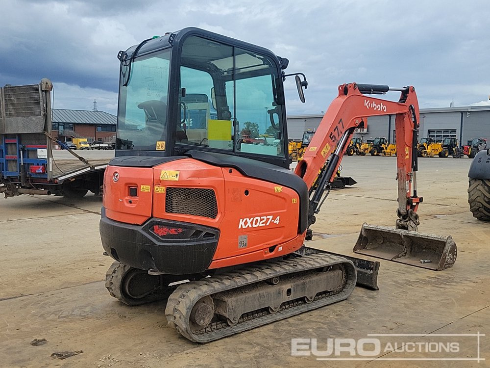 2019 Kubota KX027-4 - Mini escavadeira: foto 5 2019 Kubota KX027-4 - Mini escavadeira: foto 5