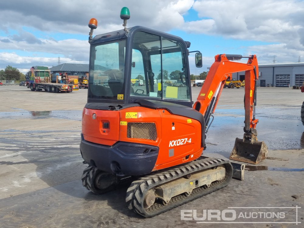 2019 Kubota KX027-4 - Mini escavadeira: foto 5 2019 Kubota KX027-4 - Mini escavadeira: foto 5