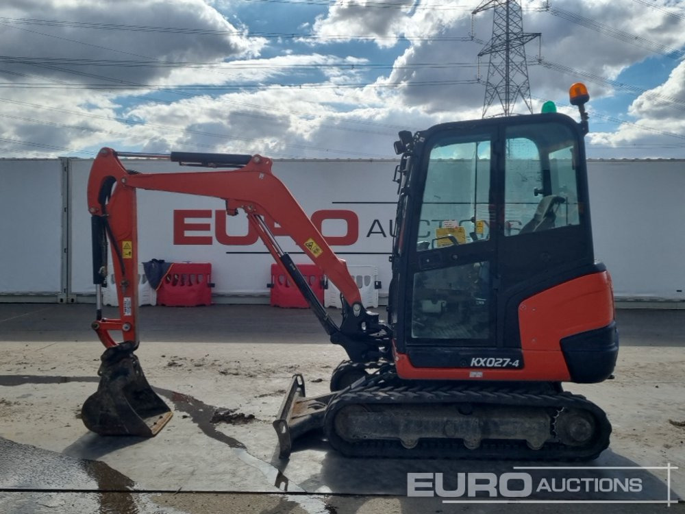 2019 Kubota KX027-4 - Mini escavadeira: foto 2 2019 Kubota KX027-4 - Mini escavadeira: foto 2
